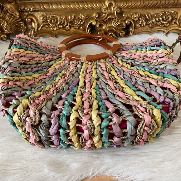 Patricia Nash Specialty Woven Lesa Satchel - Picture 14 of 15